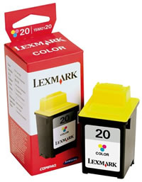 Lexmark 20 colour ink cartridge