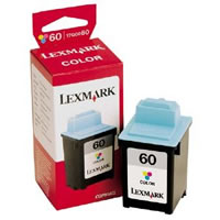 Lexmark 60 colour ink cartridge