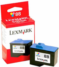 Lexmark 88 high yield colour ink cartridge