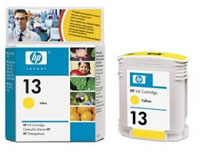HP 13 yellow ink cartridge