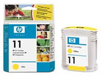 HP 11 yellow ink cartridge