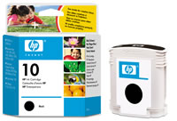 HP 10 black ink cartridge