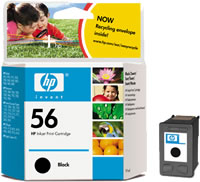 HP 56 black ink cartridge
