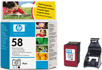 HP 58 photo ink cartridge