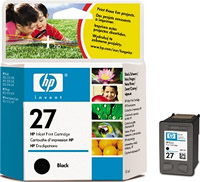 HP 27 black ink cartridge