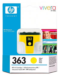 HP 363 yellow ink cartridge