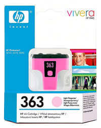 HP 363 light magenta ink cartridge