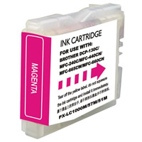 Brother compatible LC1000M magenta ink cartridge