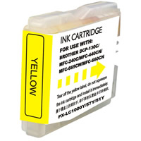 Brother compatible LC1000Y yellow ink cartridge