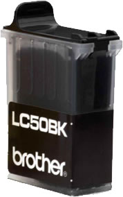 Brother LC50BK black ink cartridge