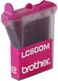 Brother LC600M magenta ink cartridge