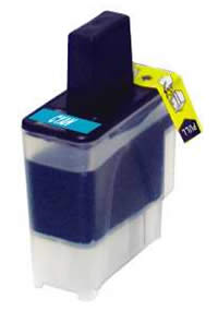 Brother compatible LC900C cyan ink cartridge