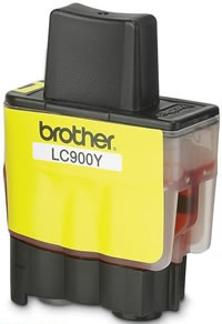 Brother LC900Y yellow ink cartridge