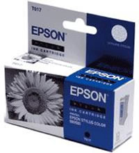 Epson T017 black ink cartridge