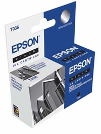 Epson T036 black ink cartridge