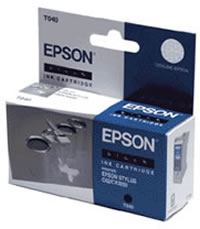Epson T040 black ink cartridge