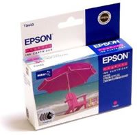 Epson T0443 magenta ink cartridge