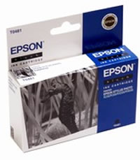 Epson T0481 black ink cartridge