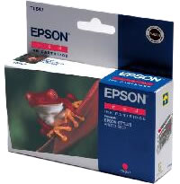 Epson T0547 red ink cartridge