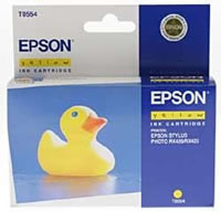 Epson T0554 yellow ink cartridge