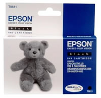 Epson T0611 black ink cartridge