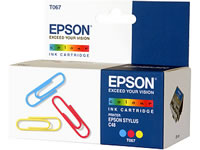 Epson T067 colour ink cartridge