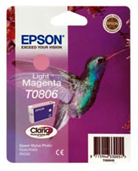 Epson T0806 light magenta ink cartridge