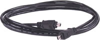 Firewire IEEE1394 4 pin to 4 pin  -  2m
