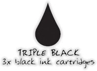 Epson compatible T0711 triple black pack
