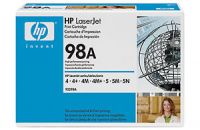 HP 98A original black toner cartridge