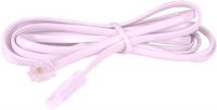 Telephone to Modem crossover cable RJ11 male to BT plug 2m