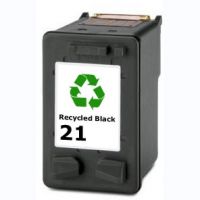 HP 21 remanufactured DOUBLE INK black ink cartridge
