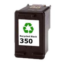 HP 350 remanufactured black ink cartridge