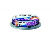 Philips 4x DVD+RW (10 pack)