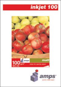 50 sheets A4 100g Matt coated inkjet paper