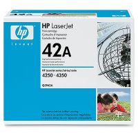 HP 42A original black toner cartridge