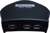 Firewire IEEE1394 3 port hub