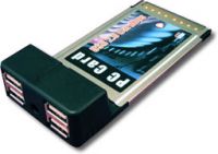 USB 2.0 4 port PCMCIA card bus for laptop