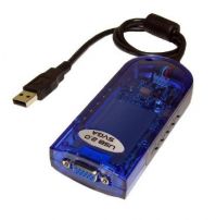 USB 2.0 VGA Adaptor. Adds provision for another SVGA Monitor to a USB Port