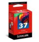 Lexmark 37 colour ink cartridge