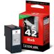 Lexmark 42 black ink cartridge