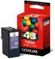 Lexmark 43 colour high yield ink cartridge