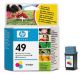 HP 49 colour ink cartridge