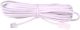 Telephone to Modem cable RJ11 male to BT plug 10m