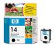 HP 14 black ink cartridge