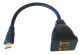 HDMI 1.3 A Male - 2x A Female, 15 cm Adaptor