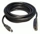 Firewire IEEE1394 6 pin male - 6 pin female, active extension cable - 5 Mtrs