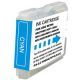 Brother compatible LC1000C cyan ink cartridge