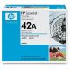 HP 42A original black toner cartridge